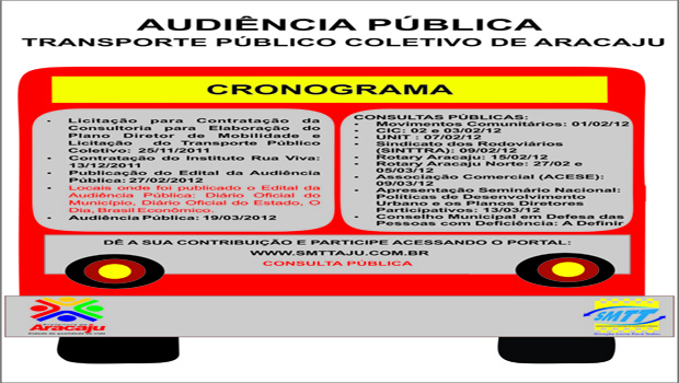 Audiência Pública Transporte Coletivo - SMTT Aracaju